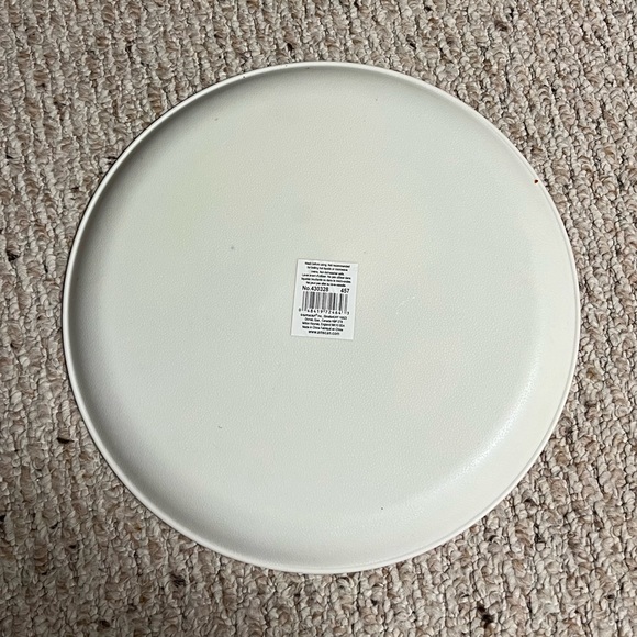 ⛄️AMSCAN: Large round snowman & cardinal theme serving platter, preowned. - Picture 6 of 7